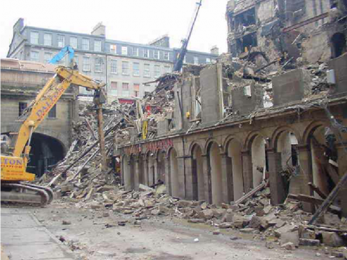 Cowgate Fire Site, Edinburgh